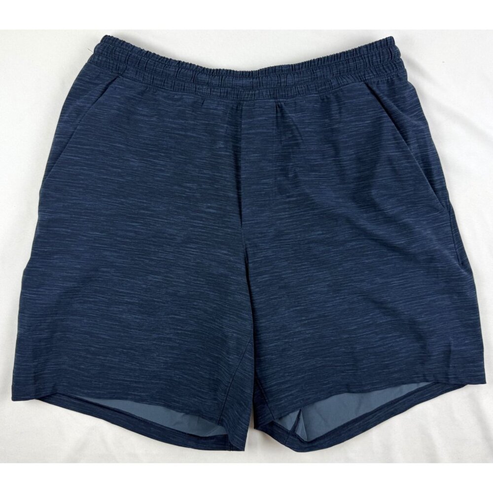 LULULEMON HABM Blue Pace Breaker Shorts 7" Lined Men's Medium